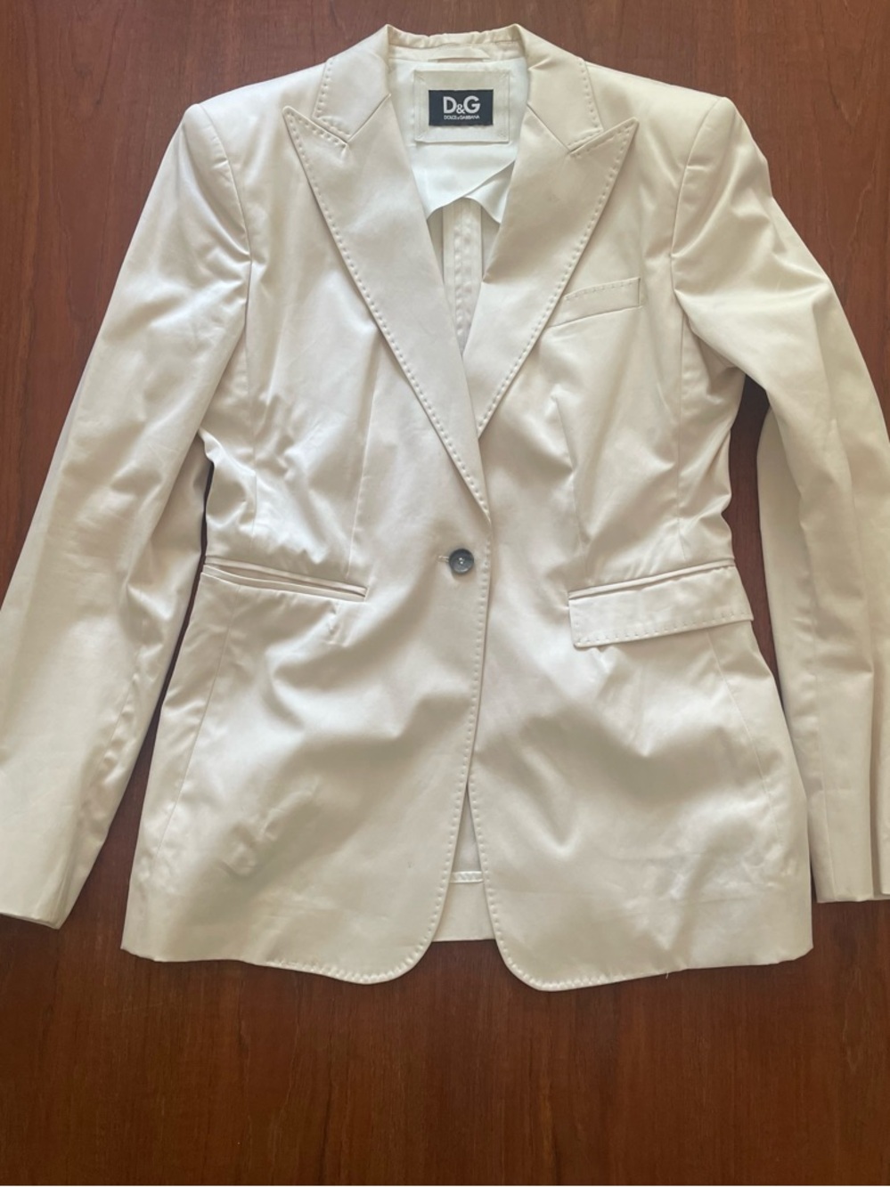 Dolce & Gabbana D&G sateen blazer size 10 (IT 46)